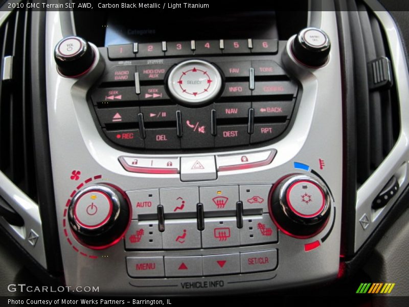Carbon Black Metallic / Light Titanium 2010 GMC Terrain SLT AWD