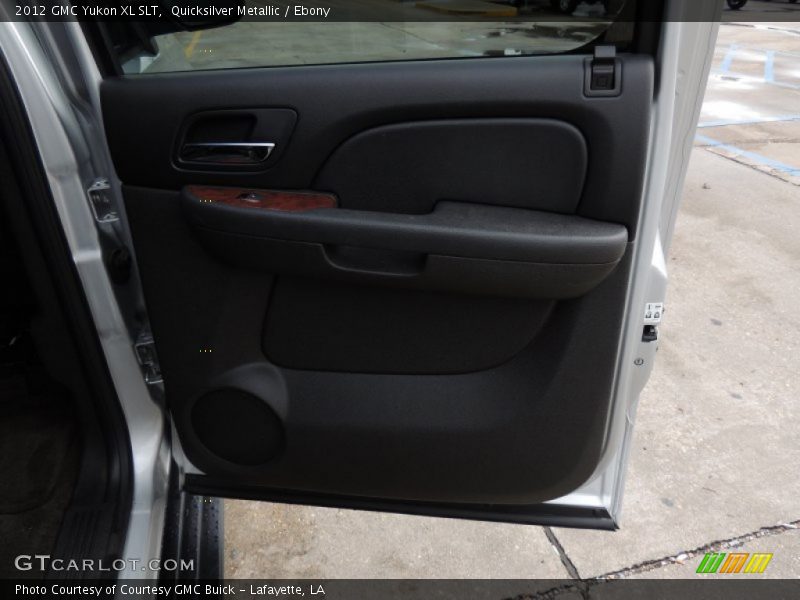 Quicksilver Metallic / Ebony 2012 GMC Yukon XL SLT