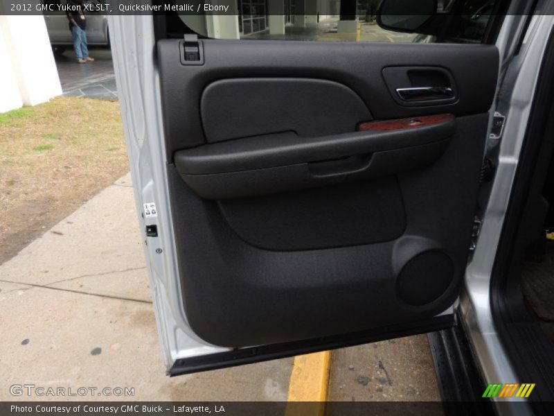 Quicksilver Metallic / Ebony 2012 GMC Yukon XL SLT