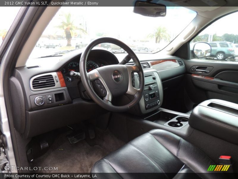 Quicksilver Metallic / Ebony 2012 GMC Yukon XL SLT
