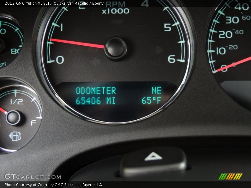 Quicksilver Metallic / Ebony 2012 GMC Yukon XL SLT