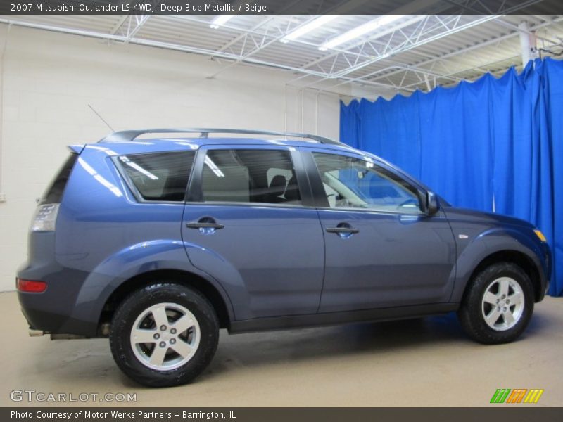  2007 Outlander LS 4WD Deep Blue Metallic