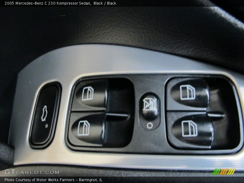 Black / Black 2005 Mercedes-Benz C 230 Kompressor Sedan
