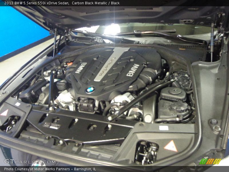  2013 5 Series 550i xDrive Sedan Engine - 4.4 Liter DI TwinPower Turbocharged DOHC 32-Valve VVT V8