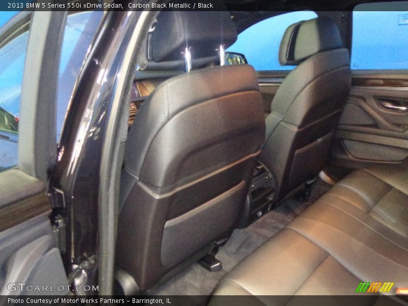 Carbon Black Metallic / Black 2013 BMW 5 Series 550i xDrive Sedan