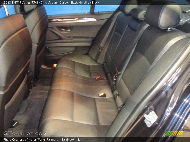 Carbon Black Metallic / Black 2013 BMW 5 Series 550i xDrive Sedan