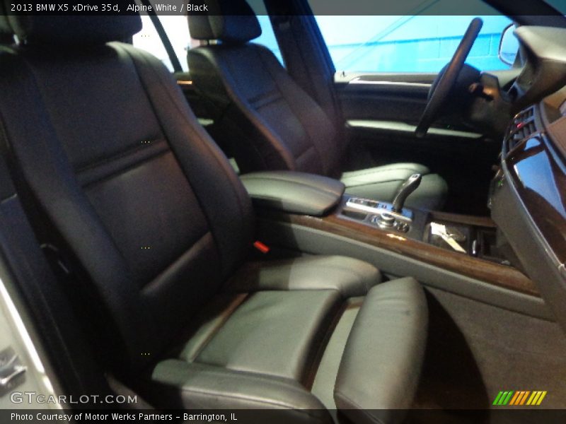 Alpine White / Black 2013 BMW X5 xDrive 35d