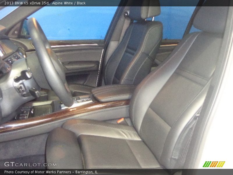 Alpine White / Black 2013 BMW X5 xDrive 35d