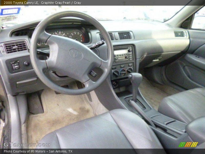 Graphite Gray Pearl / Gray 2000 Toyota Camry LE