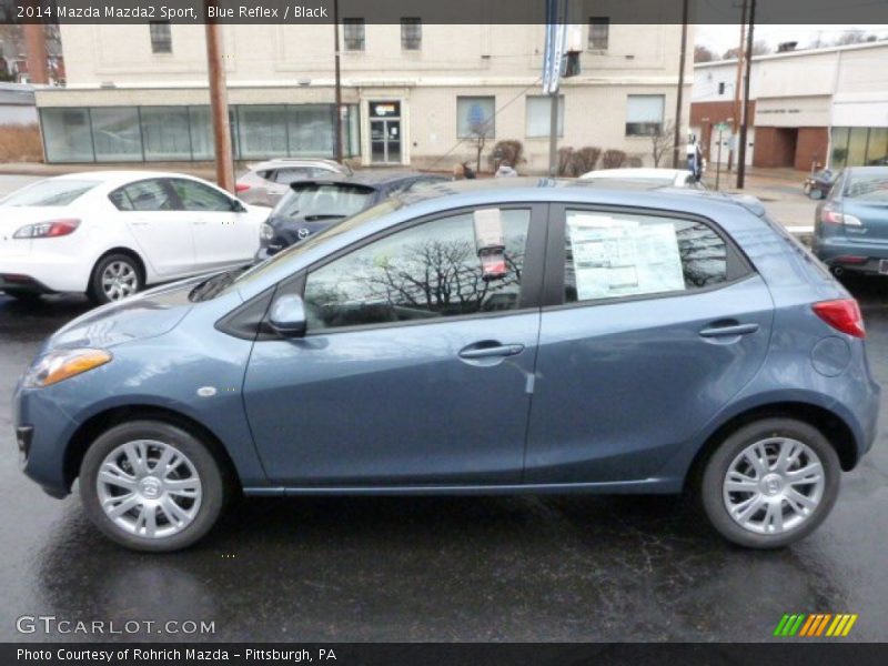  2014 Mazda2 Sport Blue Reflex