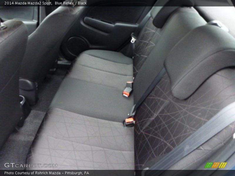 Blue Reflex / Black 2014 Mazda Mazda2 Sport