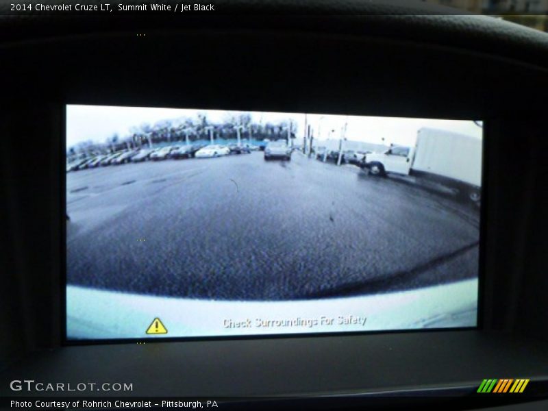 Summit White / Jet Black 2014 Chevrolet Cruze LT