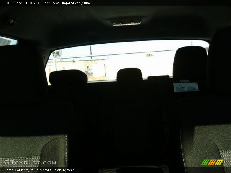Ingot Silver / Black 2014 Ford F150 STX SuperCrew
