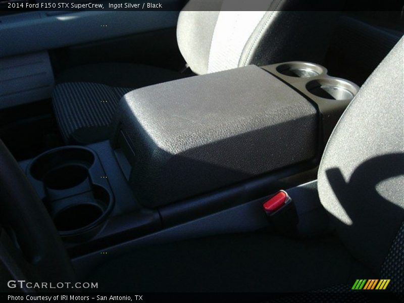 Ingot Silver / Black 2014 Ford F150 STX SuperCrew