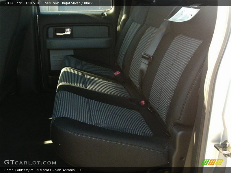 Ingot Silver / Black 2014 Ford F150 STX SuperCrew