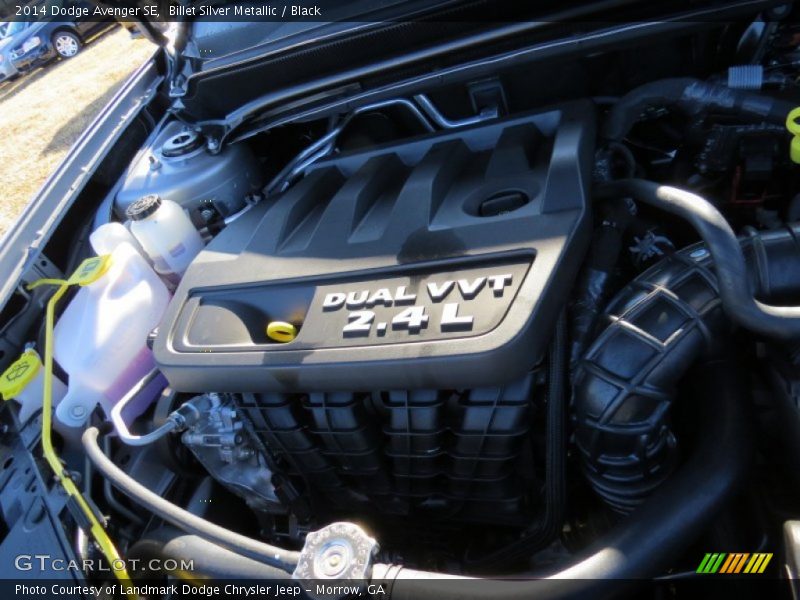 Billet Silver Metallic / Black 2014 Dodge Avenger SE