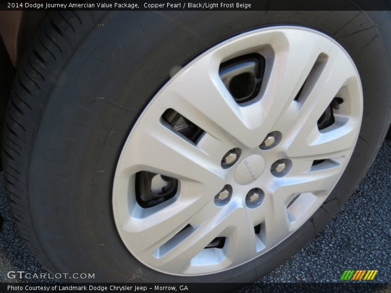 Copper Pearl / Black/Light Frost Beige 2014 Dodge Journey Amercian Value Package