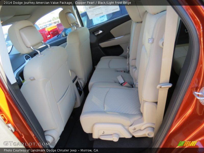 Copper Pearl / Black/Light Frost Beige 2014 Dodge Journey Amercian Value Package