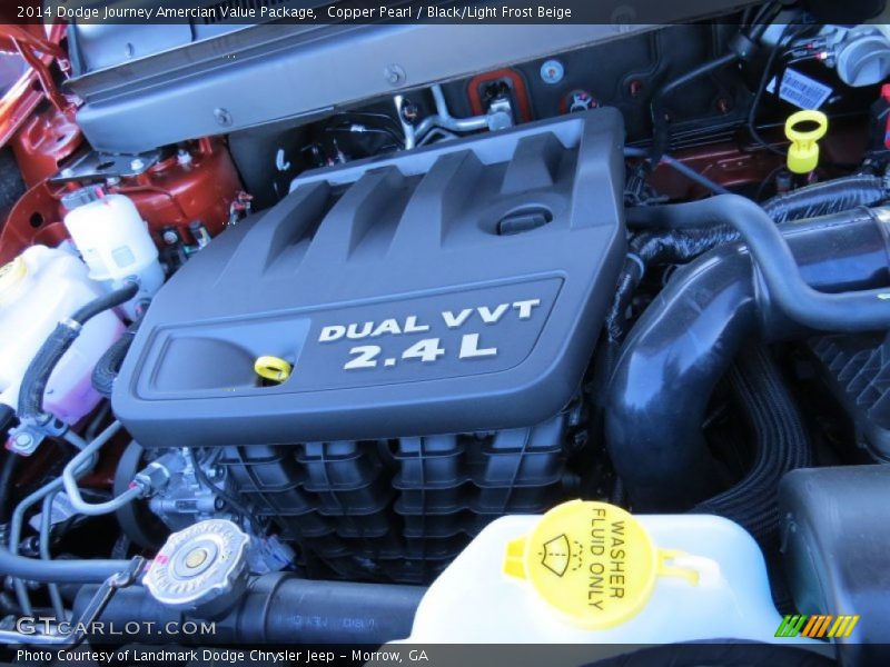 Copper Pearl / Black/Light Frost Beige 2014 Dodge Journey Amercian Value Package