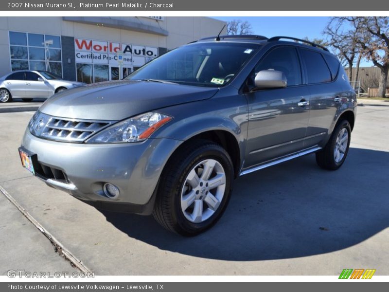 Platinum Pearl Matallic / Charcoal 2007 Nissan Murano SL