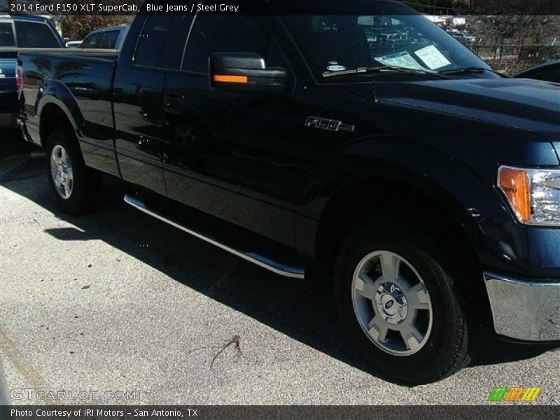 Blue Jeans / Steel Grey 2014 Ford F150 XLT SuperCab