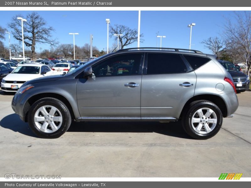 Platinum Pearl Matallic / Charcoal 2007 Nissan Murano SL