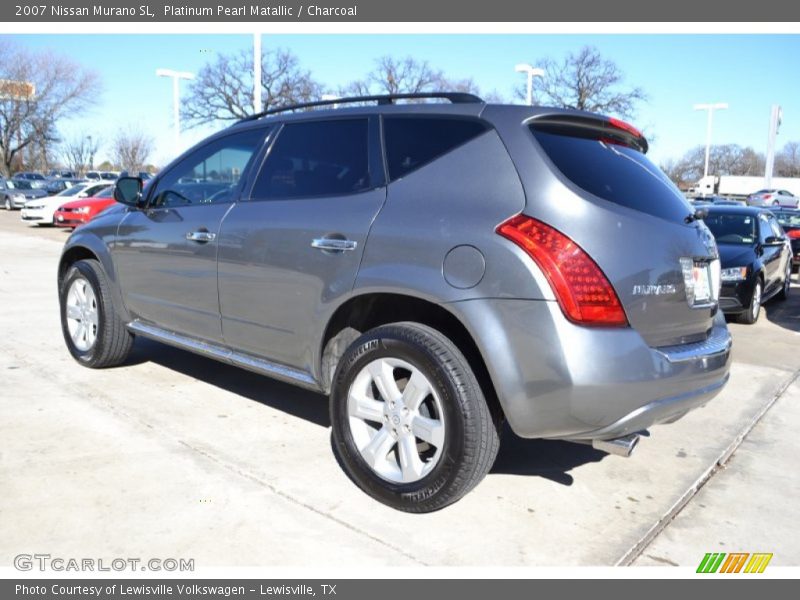 Platinum Pearl Matallic / Charcoal 2007 Nissan Murano SL