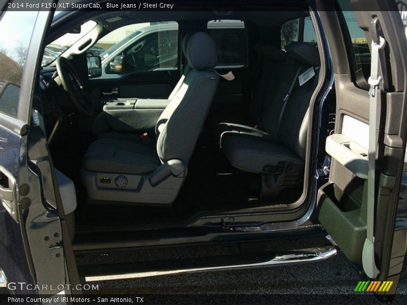 Blue Jeans / Steel Grey 2014 Ford F150 XLT SuperCab