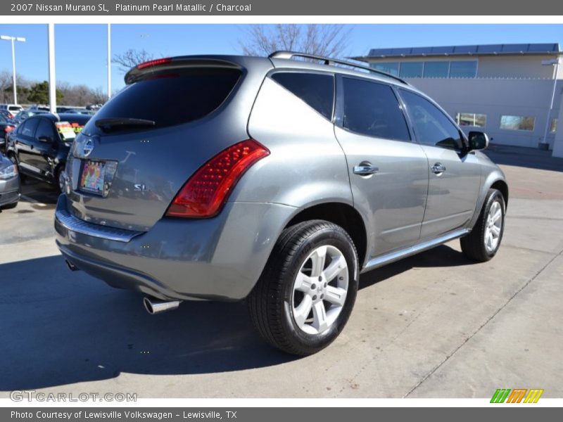 Platinum Pearl Matallic / Charcoal 2007 Nissan Murano SL