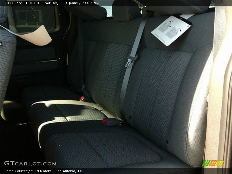 Blue Jeans / Steel Grey 2014 Ford F150 XLT SuperCab
