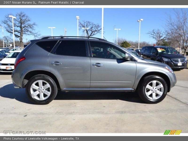 Platinum Pearl Matallic / Charcoal 2007 Nissan Murano SL