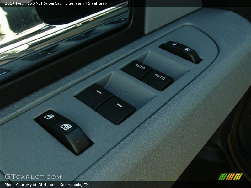 Blue Jeans / Steel Grey 2014 Ford F150 XLT SuperCab