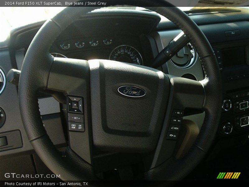 Blue Jeans / Steel Grey 2014 Ford F150 XLT SuperCab