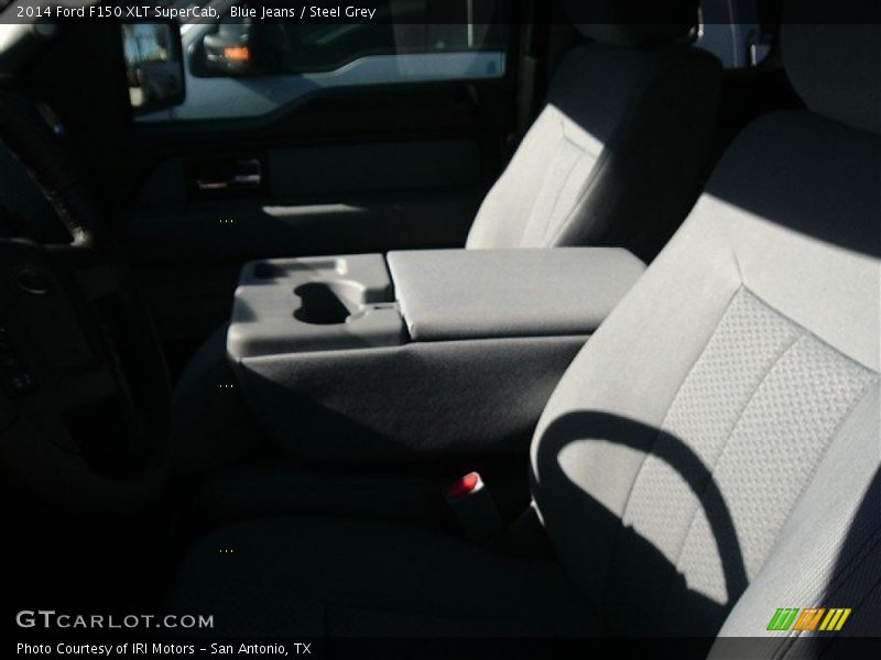 Blue Jeans / Steel Grey 2014 Ford F150 XLT SuperCab