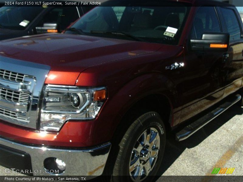 Sunset / Pale Adobe 2014 Ford F150 XLT SuperCrew