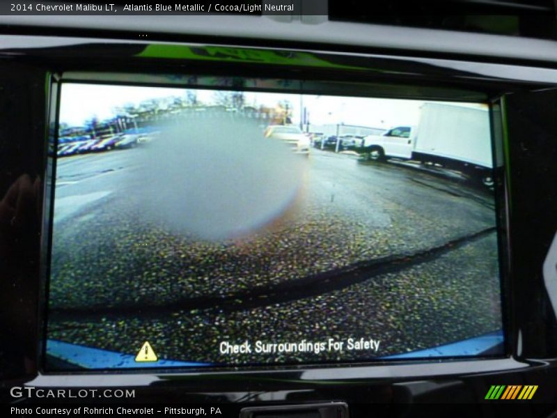 Atlantis Blue Metallic / Cocoa/Light Neutral 2014 Chevrolet Malibu LT