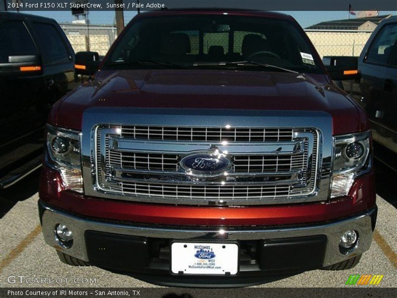 Sunset / Pale Adobe 2014 Ford F150 XLT SuperCrew