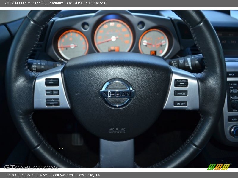 Platinum Pearl Matallic / Charcoal 2007 Nissan Murano SL