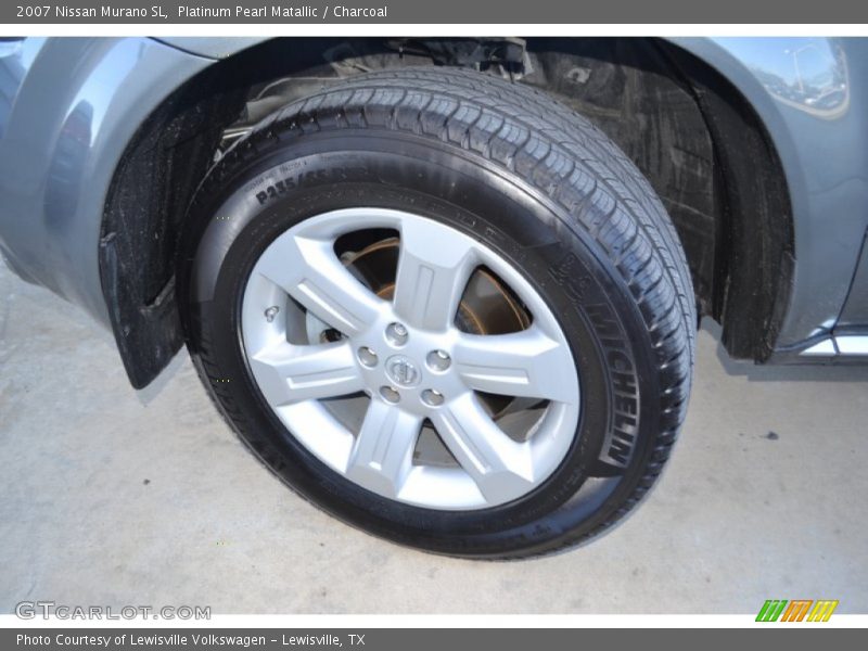 Platinum Pearl Matallic / Charcoal 2007 Nissan Murano SL