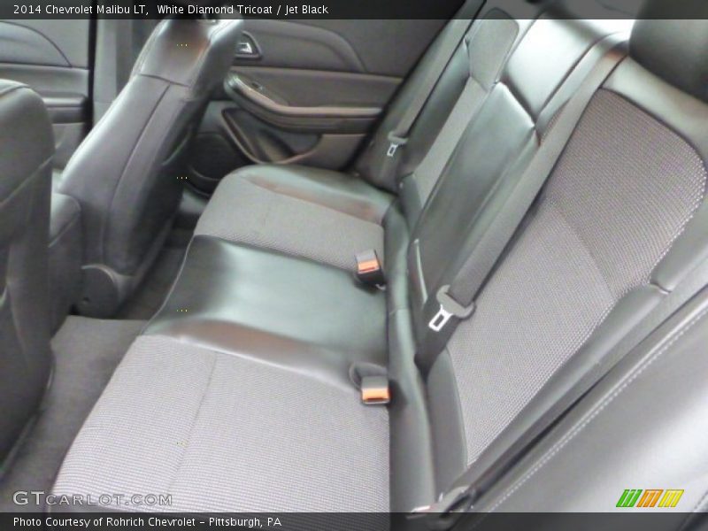 White Diamond Tricoat / Jet Black 2014 Chevrolet Malibu LT