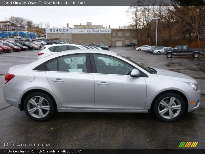 Silver Ice Metallic / Jet Black 2014 Chevrolet Cruze LT
