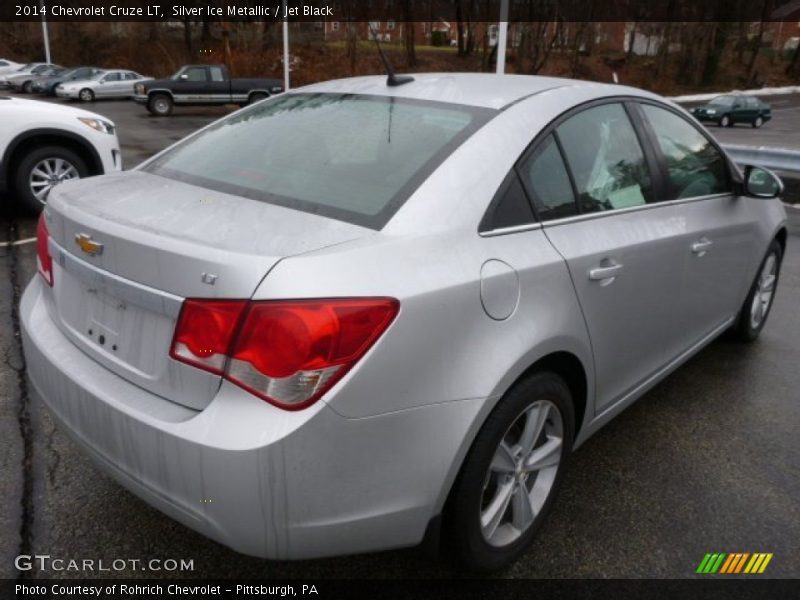 Silver Ice Metallic / Jet Black 2014 Chevrolet Cruze LT