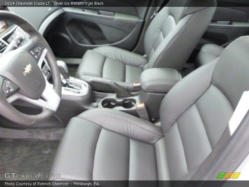 Silver Ice Metallic / Jet Black 2014 Chevrolet Cruze LT