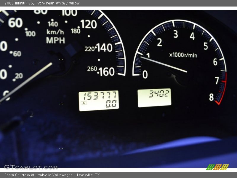 Ivory Pearl White / Willow 2003 Infiniti I 35