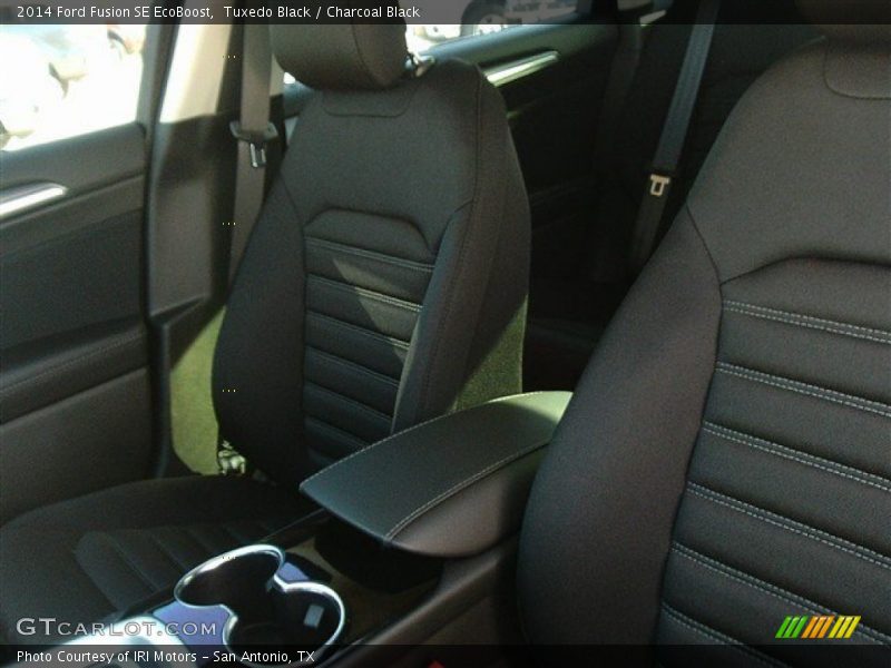 Tuxedo Black / Charcoal Black 2014 Ford Fusion SE EcoBoost