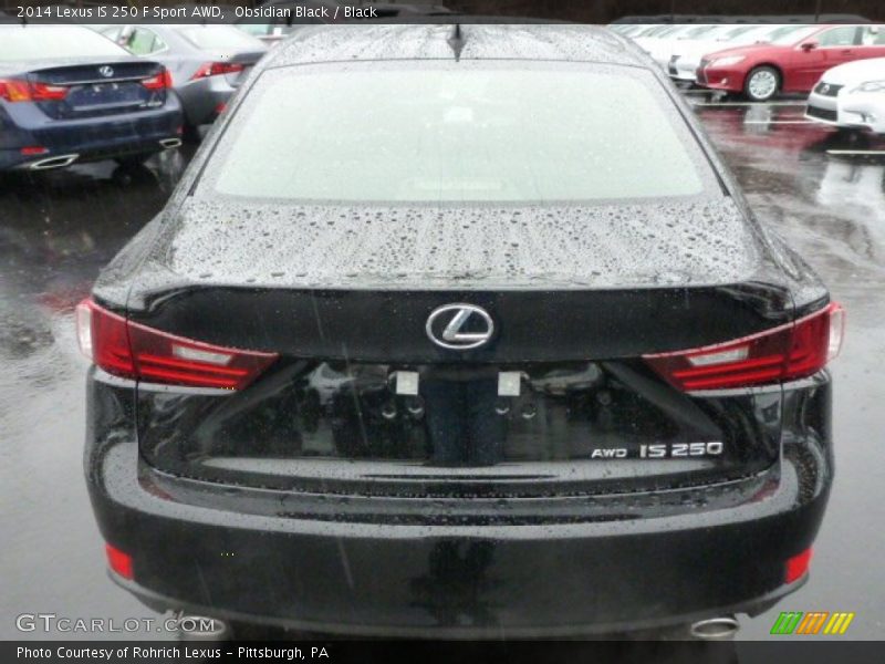 Obsidian Black / Black 2014 Lexus IS 250 F Sport AWD