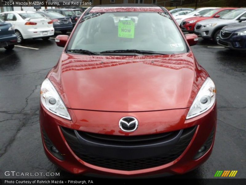 Zeal Red / Sand 2014 Mazda MAZDA5 Touring