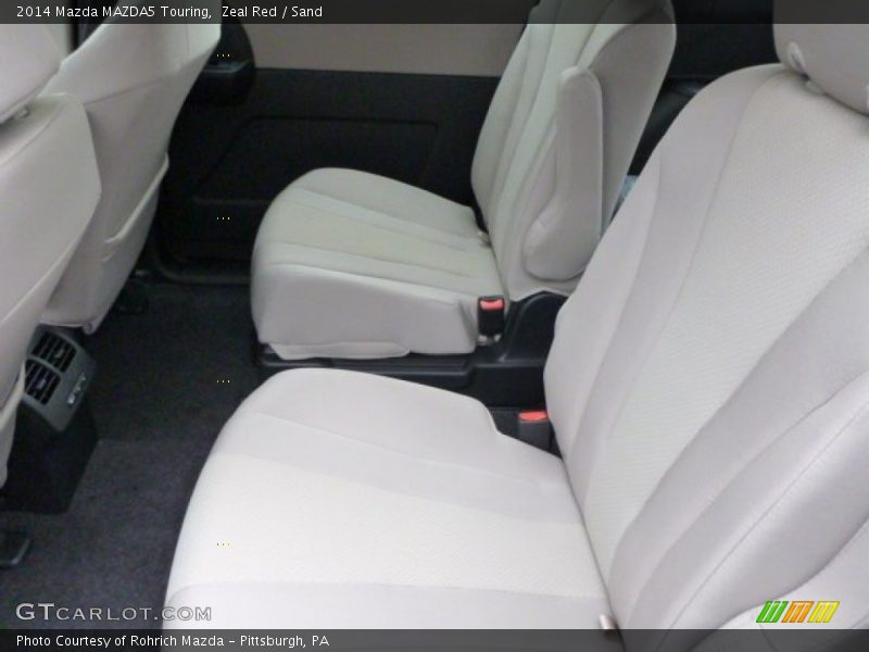 Zeal Red / Sand 2014 Mazda MAZDA5 Touring