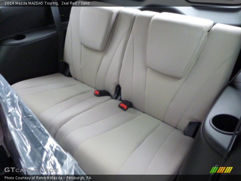 Zeal Red / Sand 2014 Mazda MAZDA5 Touring