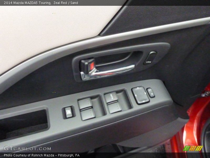 Zeal Red / Sand 2014 Mazda MAZDA5 Touring
